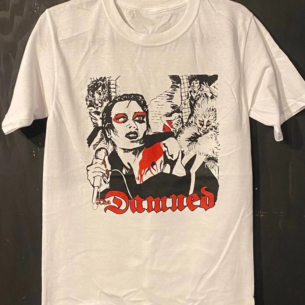 The Damned Cartoon T-shirt